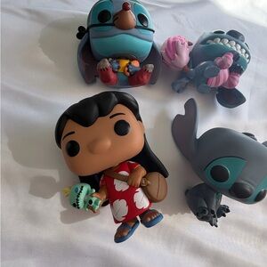 Disney Lilo & Stitch Playset - Blue, Red, Black